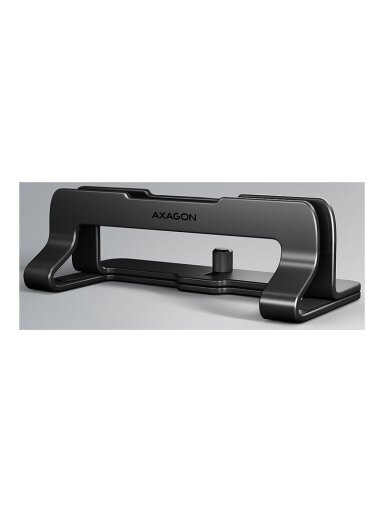 AXAGON STND-VB vertical stand for laptops and tablets | Adjustable width | 10-17.3 " | Black