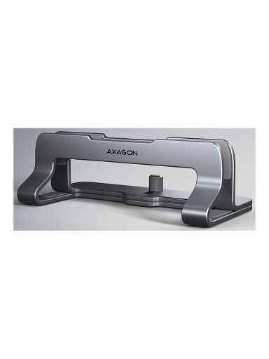 AXAGON STND-VG vertical stand for laptops and tablets | Adjustable width | 10-17.3 " | Grey