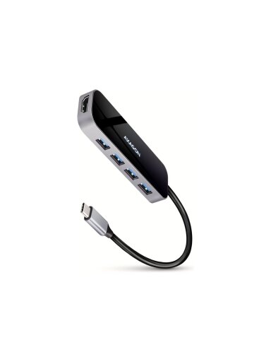 AXAGON SuperSpeed USB-C Combo 6in1 Hub | HMC-6H4A