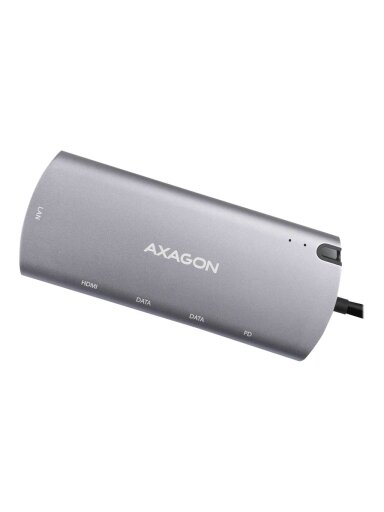 AXAGON SuperSpeed USB-C Combo 6in1 Hub | HMC-6M2
