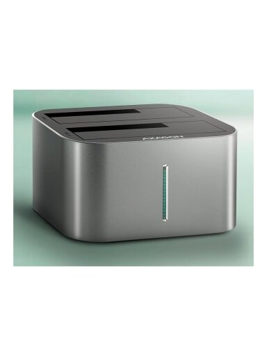 AXAGON | SuperSpeed USB DUAL 2.5"/3.5" HDD/SSD DUAL dock | ADSA-DC