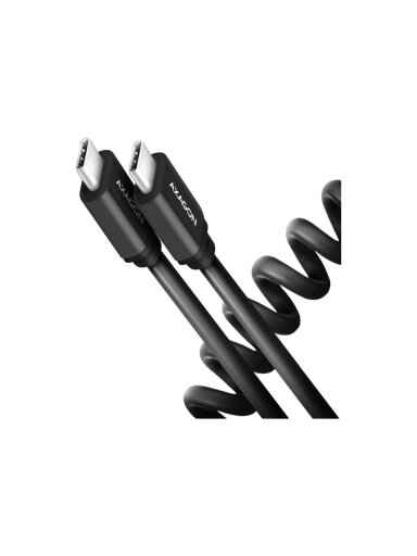 AXAGON | Twister Cable, 0.6 m | BUCM-CM10TB | USB Type C to USB Type C AXAGON | Twister Cable, 0.6 m | BUCM-CM10TB | USB Type C to USB Type C