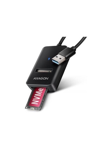 AXAGON USB-A 10Gbps - M.2 NVMe and SATA SSD Adapter | ADM2-AM AXAGON USB-A 10Gbps - M.2 NVMe and SATA SSD Adapter | ADM2-AM