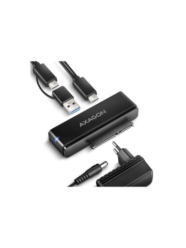 AXAGON USB-C 10Gbps FAST PORT X adapter for 2.5"/3.5" SSD/HDD | ADSA-FPX AXAGON USB-C 10Gbps FAST PORT X adapter for 2.5"/3.5" SSD/HDD | ADSA-FPX