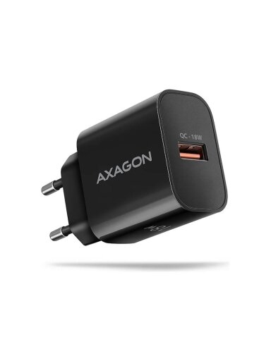 AXAGON Wallcharger 1x port USB-A, QC3.0/AFC/FCP/Apple, 18W | ACU-QC18 AXAGON Wallcharger 1x port USB-A, QC3.0/AFC/FCP/Apple, 18W | ACU-QC18