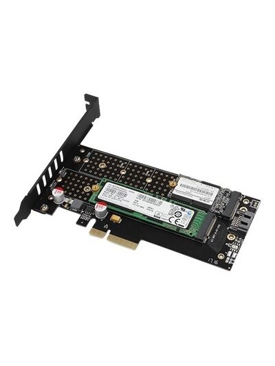 AXAGON PCI-Express x4 adapter to connect up to two M.2 disks to a computer | PCEM2-D 3 AXAGON PCI-Express x4 adapter to connect up to two M.2 disks to a computer | PCEM2-D 3