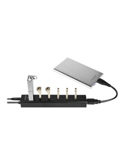 AXAGON USB3.0 Charging hub | HUE-SA7BP 9 AXAGON USB3.0 Charging hub | HUE-SA7BP 9