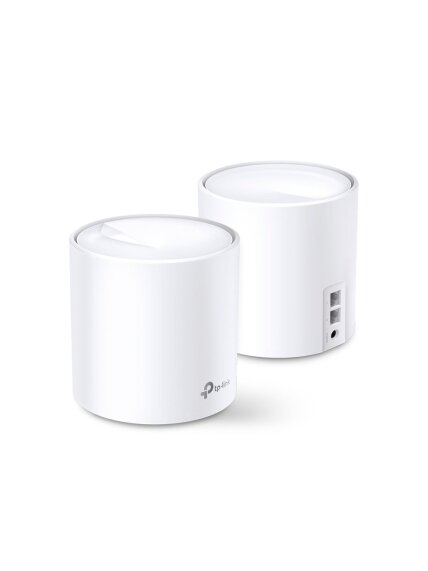 AX1800 Whole Home Mesh Wi-Fi 6 System | Deco X20 (2-pack) | 802.11ax | 1201+574 Mbit/s | 10/100/1000 Mbit/s | Ethernet LAN (RJ-45) ports 2 | Mesh Support Yes | MU-MiMO Yes | No mobile broadband | Antenna type 4xInternal per Deco uni 2