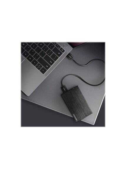 AXAGON | A compact aluminum USB 3.2 Gen 1 - SATA 6G external box designed for 2.5" SSD/HDD | EE25-XA6 7