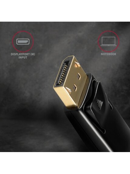 AXAGON | Active adapter | DisplayPort to HDMI | 0.15 m 3