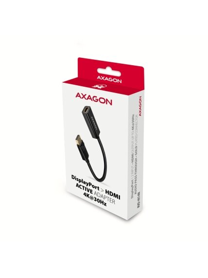 AXAGON | Active adapter | DisplayPort to HDMI | 0.15 m 6