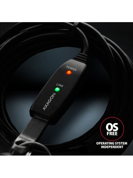 AXAGON | Active extension USB 3.2, 5 m | ADR-305 3 AXAGON | Active extension USB 3.2, 5 m | ADR-305 3