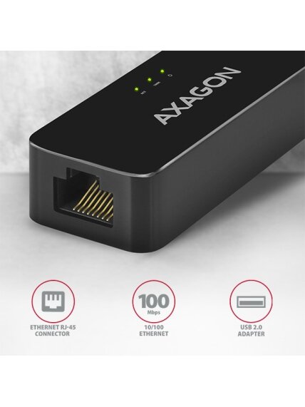 AXAGON ADE-XR USB 2.0 Ethernet 10/100 adapter with automatic installation 1 AXAGON ADE-XR USB 2.0 Ethernet 10/100 adapter with automatic installation 1