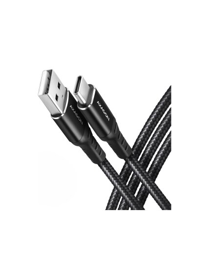 AXAGON | Data and charging USB 2.0 cable, 1 m | BUCM-AM10AB | USB-C to USB-A AXAGON | Data and charging USB 2.0 cable, 1 m | BUCM-AM10AB | USB-C to USB-A
