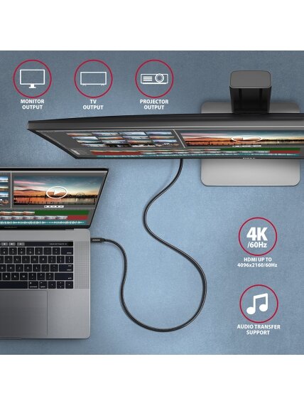AXAGON | Data and charging USB 2.0 cable | BUCM32-CM20AB | USB Type-C to USB Type-C 6 AXAGON | Data and charging USB 2.0 cable | BUCM32-CM20AB | USB Type-C to USB Type-C 6