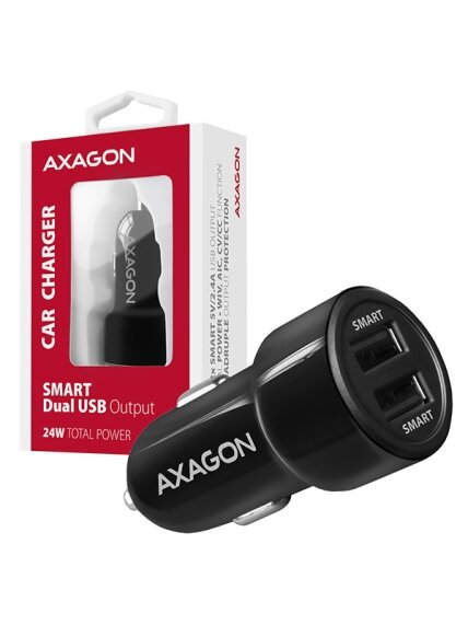 AXAGON Dual car charger, 24W | PWC-5V5 13 AXAGON Dual car charger, 24W | PWC-5V5 13