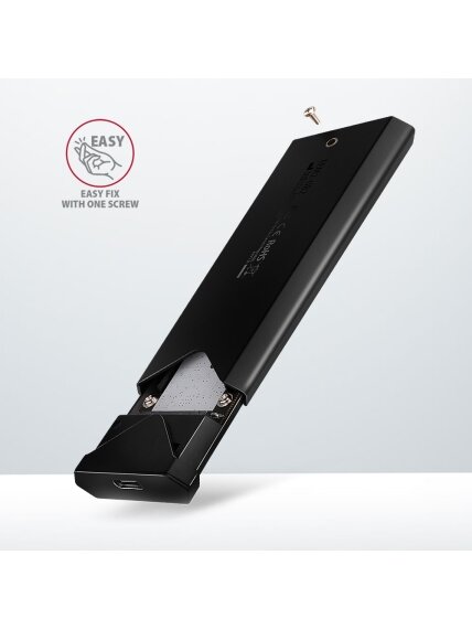 AXAGON External USB-C 10Gbps metal box for M.2 NVMe SSD disks | EEM2-UB2 2 AXAGON External USB-C 10Gbps metal box for M.2 NVMe SSD disks | EEM2-UB2 2