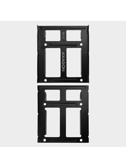 AXAGON Metal frame for mounting two 2.5" disks in a 3.5" position | RHD-225 4 AXAGON Metal frame for mounting two 2.5" disks in a 3.5" position | RHD-225 4