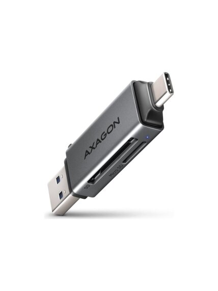 AXAGON Mobile USB 3.2 Gen 1 MINI card reader with USB-C and USB-A connectors | CRE-DAC AXAGON Mobile USB 3.2 Gen 1 MINI card reader with USB-C and USB-A connectors | CRE-DAC