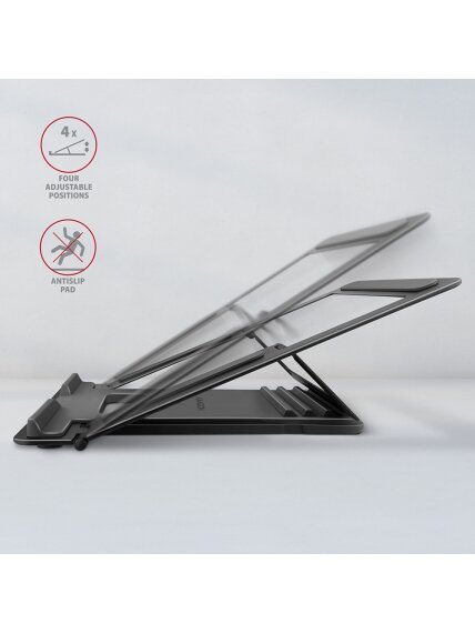 AXAGON | Notebook stand STND-L | Height adjustment | 10-16 " | Black 2