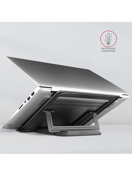 AXAGON | Notebook stand STND-L | Height adjustment | 10-16 " | Black 3 AXAGON | Notebook stand STND-L | Height adjustment | 10-16 " | Black 3