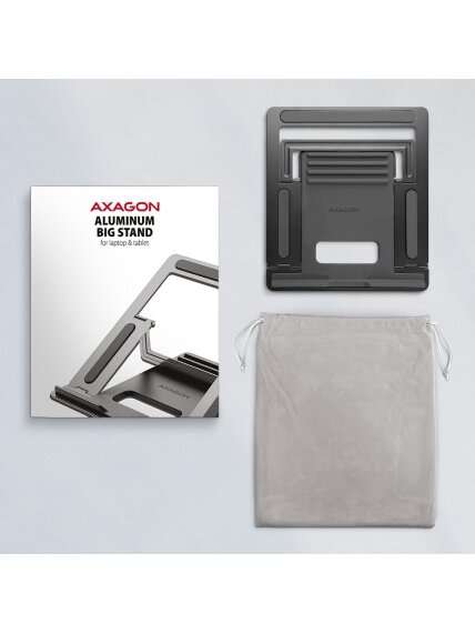AXAGON | Notebook stand STND-L | Height adjustment | 10-16 " | Black 7