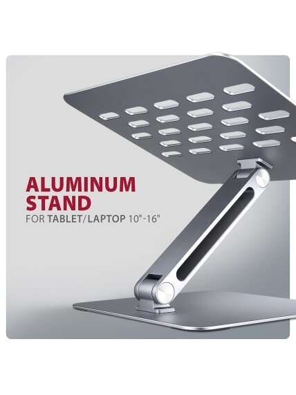AXAGON | Notebooks and tablets stand STND-LQ | Adjustable Height, Tilt | 10-16 " 1