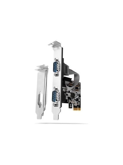 AXAGON PCI-Express card with two 250 kbps serial ports | PCEA-S2N AXAGON PCI-Express card with two 250 kbps serial ports | PCEA-S2N