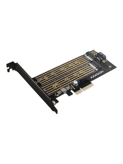 AXAGON PCI-Express x4 adapter to connect up to two M.2 disks to a computer | PCEM2-D 2 AXAGON PCI-Express x4 adapter to connect up to two M.2 disks to a computer | PCEM2-D 2