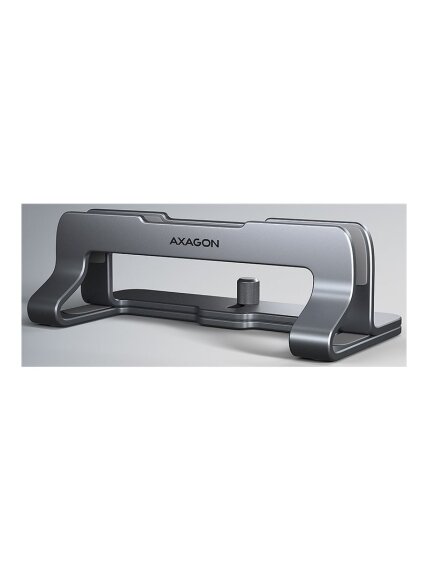 AXAGON STND-VG vertical stand for laptops and tablets | Adjustable width | 10-17.3 " | Grey