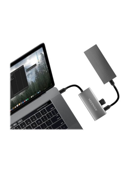 AXAGON SuperSpeed USB-C 10 Gbps SPEEDSTER 4 Hub | HMC-4G2 4