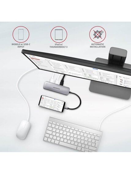 AXAGON SuperSpeed USB-C COMBO 5in1 Hub | HMC-5 5 AXAGON SuperSpeed USB-C COMBO 5in1 Hub | HMC-5 5