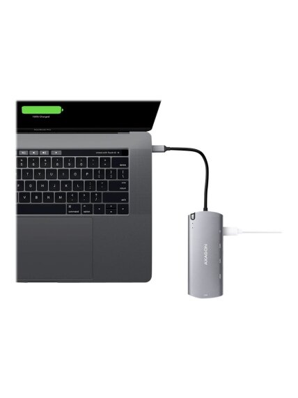 AXAGON SuperSpeed USB-C Combo 6in1 Hub | HMC-6M2 13