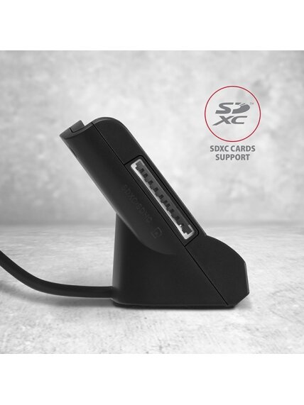AXAGON Universal desktop USB contact Smart/ID and SD/microSD/SIM card reader | CRE-SM2 4 AXAGON Universal desktop USB contact Smart/ID and SD/microSD/SIM card reader | CRE-SM2 4