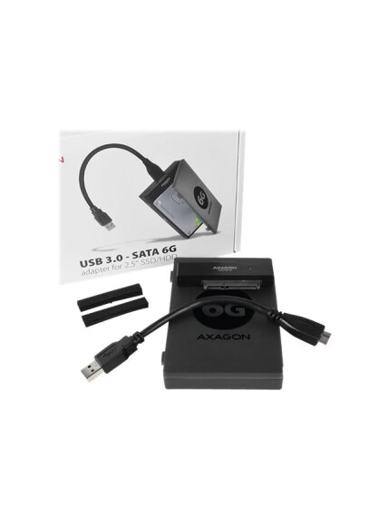 AXAGON USB 3.0 - 2.5" HDD SATA | ADSA-1S6 | SATA 6G | USB 3.0 8 AXAGON USB 3.0 - 2.5" HDD SATA | ADSA-1S6 | SATA 6G | USB 3.0 8