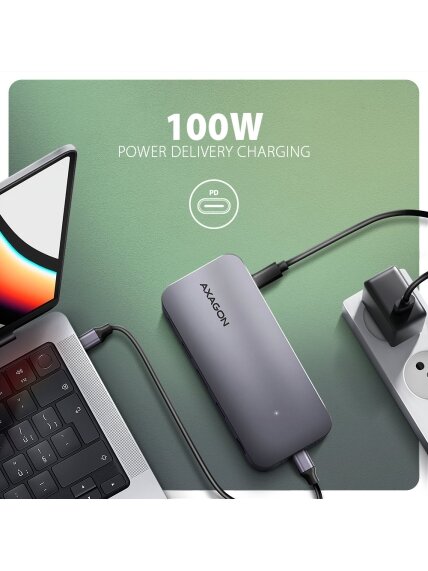 AXAGON USB-C 10Gbps GEN2COMBO 12in1 Hub | HMC-12GM2 6 AXAGON USB-C 10Gbps GEN2COMBO 12in1 Hub | HMC-12GM2 6