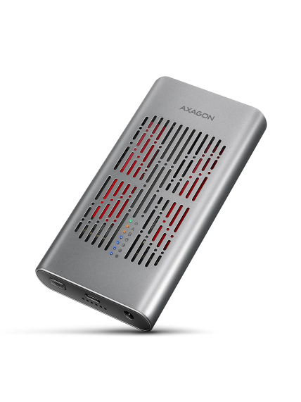 AXAGON USB-C 20Gbps Dual M.2 NVMe SSD CLONE MASTER Enclosure | EEM2-20GD AXAGON USB-C 20Gbps Dual M.2 NVMe SSD CLONE MASTER Enclosure | EEM2-20GD