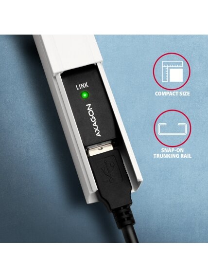 AXAGON | USB Repeater Cable | ADR-205 | USB Type-A to USB Type-A 3 AXAGON | USB Repeater Cable | ADR-205 | USB Type-A to USB Type-A 3