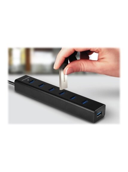 AXAGON USB3.0 Charging hub | HUE-SA7BP 13 AXAGON USB3.0 Charging hub | HUE-SA7BP 13