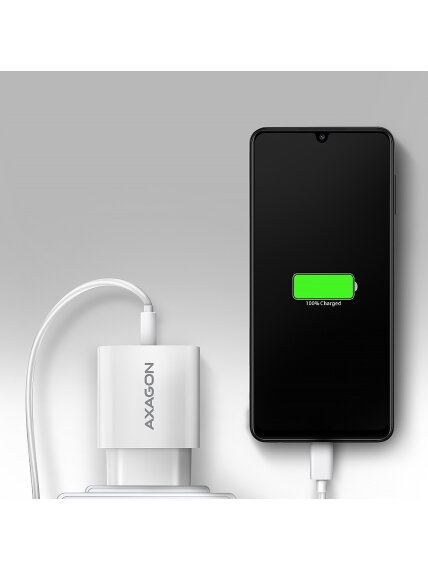 AXAGON Wallcharger 1x port USB-A, QC3.0/AFC/FCP/Apple, 18W | ACU-QC18W 5 AXAGON Wallcharger 1x port USB-A, QC3.0/AFC/FCP/Apple, 18W | ACU-QC18W 5