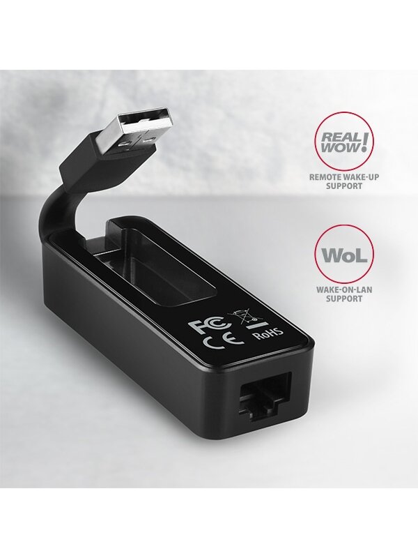 AXAGON ADE-XR USB 2.0 Ethernet 10/100 adapter with automatic installation 2 AXAGON ADE-XR USB 2.0 Ethernet 10/100 adapter with automatic installation 2
