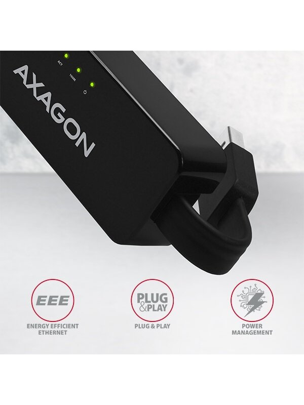 AXAGON ADE-XR USB 2.0 Ethernet 10/100 adapter with automatic installation 3