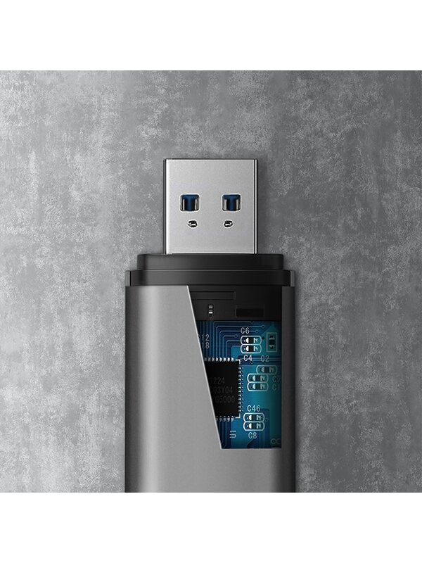 AXAGON Mobile USB 3.2 Gen 1card reader with USB-C and USB-A connectors | CRE-SAC 7