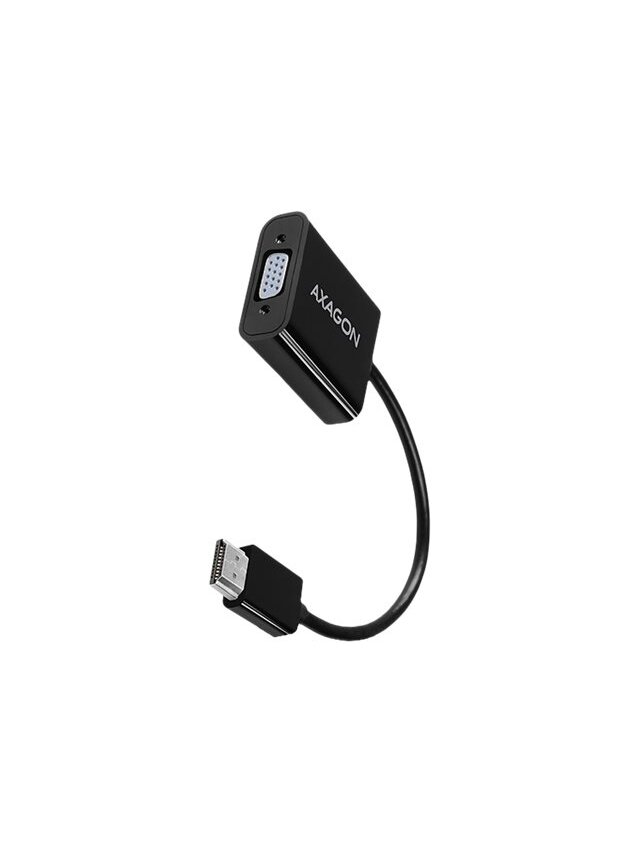 AXAGON | Active converter | HDMI to VGA | 0.15 m 1 AXAGON | Active converter | HDMI to VGA | 0.15 m 1