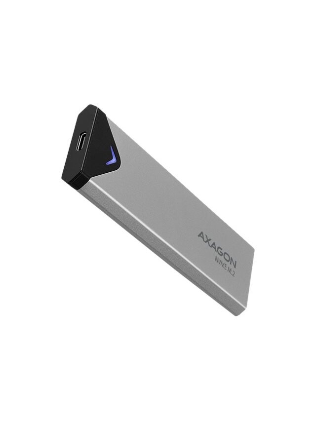 AXAGON External SuperSpeed+ USB-C metal box for M.2 NVMe SSD disks having sizes of up 42 to 80 mm | EEM2-UG2 1 AXAGON External SuperSpeed+ USB-C metal box for M.2 NVMe SSD disks having sizes of up 42 to 80 mm | EEM2-UG2 1