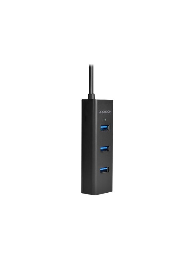 AXAGON Four-port USB 3.0 hub with fast charging and power support | HUE-S2B 3 AXAGON Four-port USB 3.0 hub with fast charging and power support | HUE-S2B 3