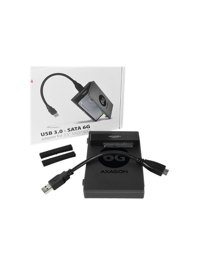 AXAGON USB 3.0 - 2.5" HDD SATA | ADSA-1S6 | SATA 6G | USB 3.0 8 AXAGON USB 3.0 - 2.5" HDD SATA | ADSA-1S6 | SATA 6G | USB 3.0 8
