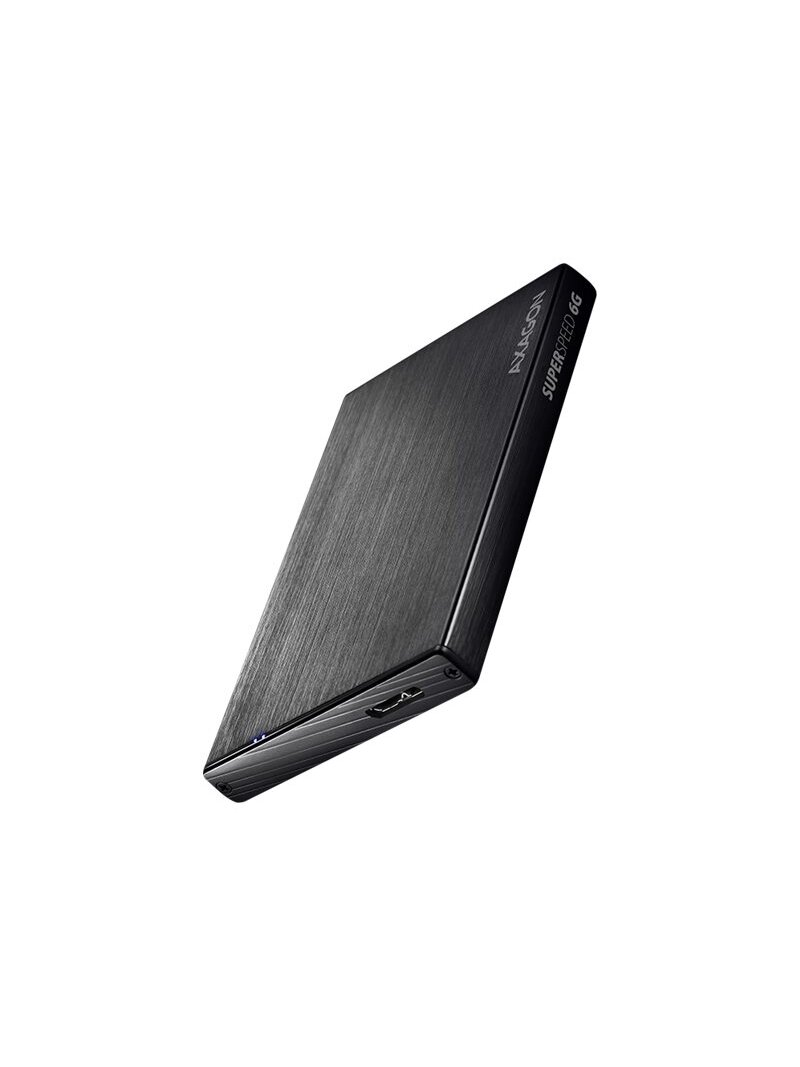AXAGON | A compact aluminum USB 3.2 Gen 1 - SATA 6G external box designed for 2.5" SSD/HDD | EE25-XA6 1