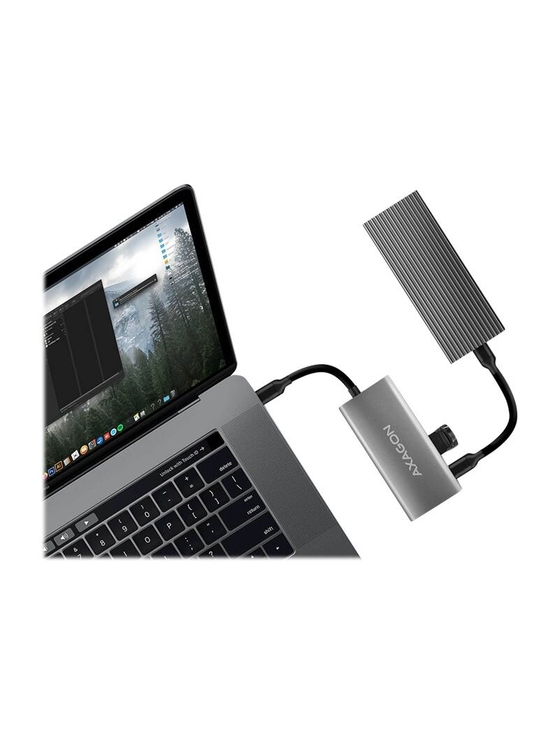 AXAGON SuperSpeed USB-C 10 Gbps SPEEDSTER 4 Hub | HMC-4G2 4 AXAGON SuperSpeed USB-C 10 Gbps SPEEDSTER 4 Hub | HMC-4G2 4