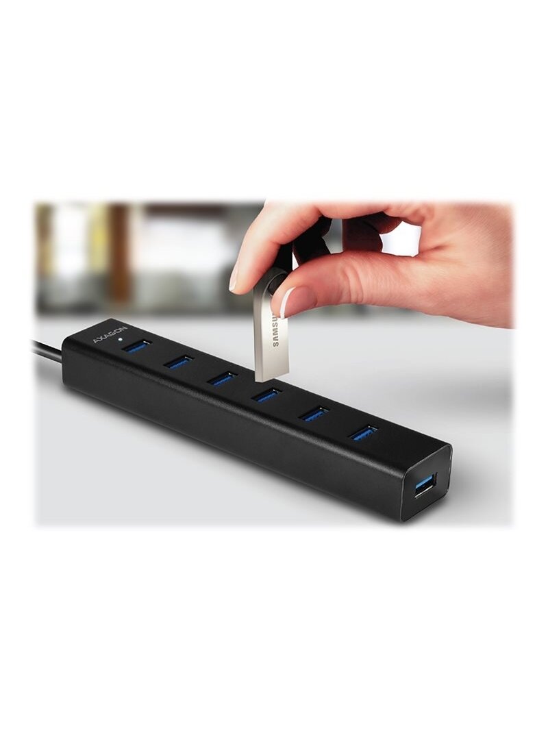 AXAGON USB3.0 Charging hub | HUE-SA7BP 13 AXAGON USB3.0 Charging hub | HUE-SA7BP 13